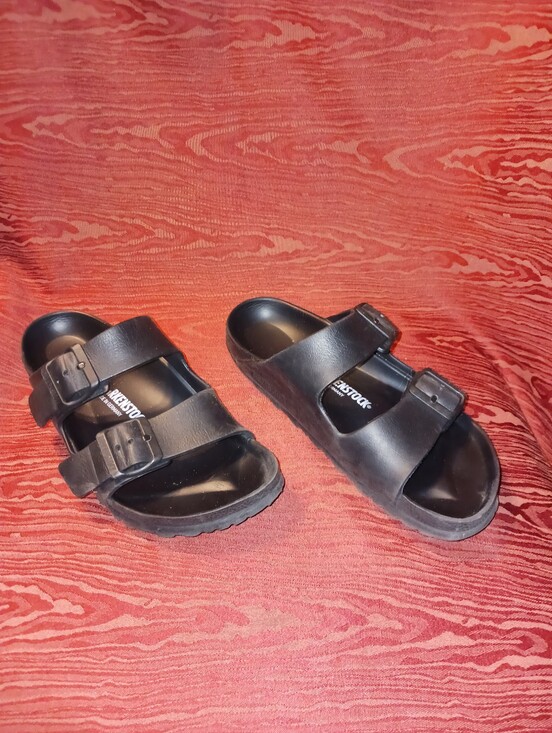 Shoes - BIRIKENSTOCK Black Sandles Size 38